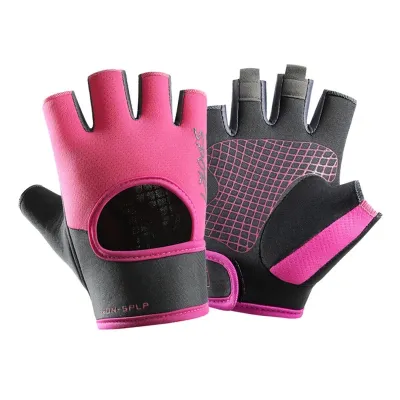 Lightweight Breathable Fitness Sports Gloves for Women Outdoor Cycling Equipment Training Wear Resistant Anti-Knuckle A15-KJS