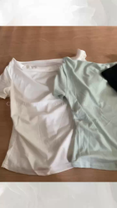 【READYSTOCK】Off Shoulder Slim Fit Top Women Korean Style Short Sleeve Blouse 一字肩修身短袖上衣 女装韩系显瘦辣妹款