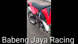 KNALPOT UDANG SUZUKI SATRIA 2 TAK RG 120 HIU LUMBA MODEL KTM PNP ALL RANGKA ORIGINAL KLX CRF KTM ORIGINAL BY Babeng Jaya Racing