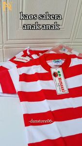 KAOS ANAK SAKERA / BAJU ADAT MADURA ANAK2 / KAOS LOREK ANAK ANAK
