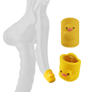 Bone | Cute Decorative Anti-Scratch Silicone Handlebar Protectors for Road Bike