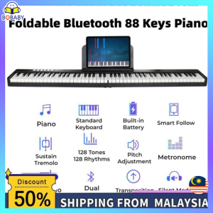 Portable 88-Key Bluetooth MIDI Keyboard with Dual Connectivity and Smart Follow Function keyboard piano 88 keys