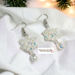 [D.T.C Crystals] Beaded Twinkle Little Stars Earrings