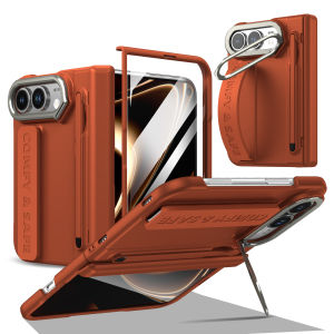 szhaiyu | For iPhone Duo Case With Wrist Strap S Pen Slot Lens Hidden Bracket Flim Screen Glass Protection Shockproof Back Cover Fundas