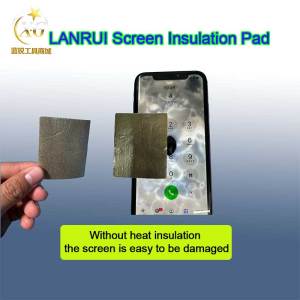 Lanrui Mobile Phones Screen IC Porting Repair Screen Insulation Pad High Temperature Resistant Maintenance Chip Work Repair Tool