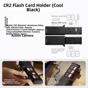 Ulanzi | Multi-Card Support USB 3.1 High-Speed Card Reader Storage Box Type-C