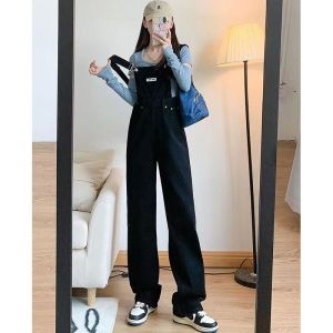 Overall Jumpsuit Jeans Wanita Hitam Celana Kodok Jeans Wanita Jumpsuit Wanita Jumpsuit Jeans