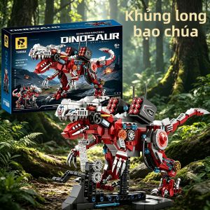 HUIQIBAO | Đồ Chơi Lắp Ráp Khủng Long Giáo Dục Cơ Khí