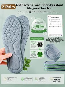NUOXINXIAO | Odor-Resistant Deodorant Sweat-Absorbent Antibacterial Aromatic Insoles