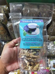 wedang telang - teh bunga telang - minuman kesehatan alami - isi 10 - original Jogja