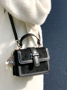 Trendy Womens Crossbody Bag Luxury Minimalist Design Versatile Small Square Bag Fashionable Casual Handbag PU Leather