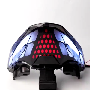 Shark Power Honda Beat V3 LED Tail Light RGB 13Modes Smoke Lampshade VIVID Color Plug And Play