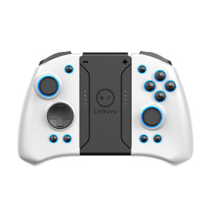 LinYuvo Gamepad KS33 สําหรับ SWITCH & SWITCH Lite พร้อมปุ่มกลGyro Motion 6 แกน7 ไฟสีสันสดใสและการเขียนโปรแกรมมาโคร