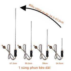 Đèn Khò Kéo Dài Pandatour Dành Cho Cắm Trại Tạo Lửa Cường Độ Cao Thiết Kế Gấp Gọn Và Ống Bện Bằng Thép Không Gỉ Phụ Kiện Bếp Ngoài Trời