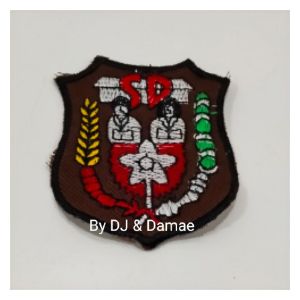 Atribut Sekolah Logo OSIS Bordir