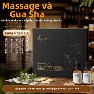 ORGINESE | Dầu Massage Sưởi Ấm Gừng & Ngải Cứu