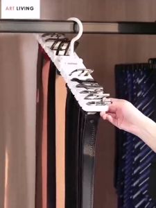 Japanese Style Belt Organizer Tie Organizer