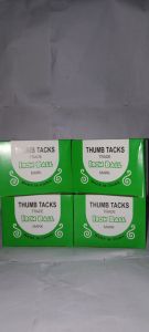 paku payung kecil 1 pak isi 10 pcs kecil murah harga grosir thumb tacks