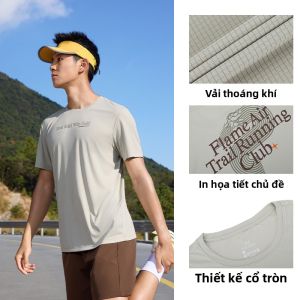 361° | Áo Thun Chạy Bộ Nam Thấm Hút Mồ Hôi và Thoáng Khí