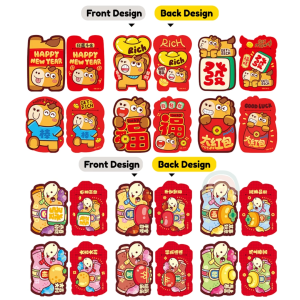 红包袋 红包封 2026 [6pcs] ANGPOW PACKET | Horse Year | 马年 CNY Angpao | Red | Chinese New Year | Angpau | Ang Pau