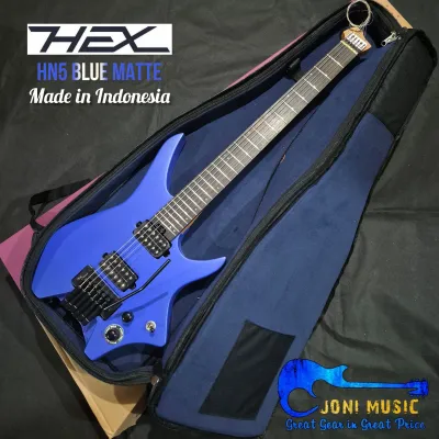 Gitar HEX HILS Next Series Headless N400 N500 HN5 HN4 HN3 free GIGBAG