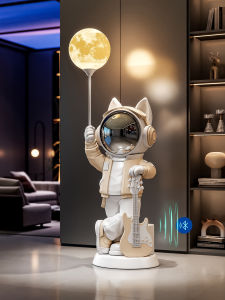 ZHISHUGE | Space Astronaut Cat Bluetooth Speaker High-end