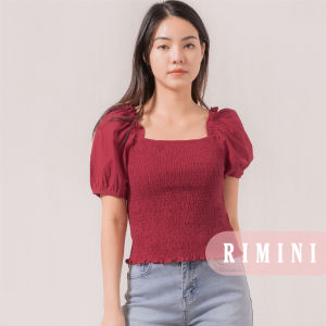 RIMINI - Atasan Wanita Blouse Holiday Sabrina XS-XL - Orla Sleeves Top 524308