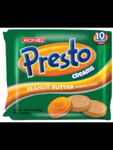 Presto Creams 30g x 10s (Vanilla Chocolate Peanut Butter Choco Peanut Butter)