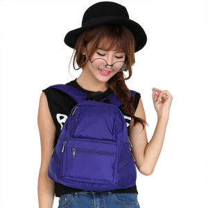 Multi-Pocket Lightweight Widened Quilted Backpack Widened Shoulder Strap Waterproof Travel Portable Cool Lightweight Womens Small Bag