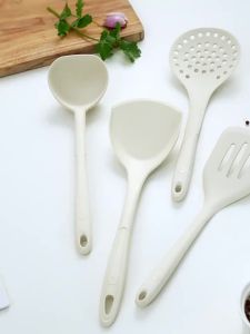 kochblume | Non-stick Heat-resistant Silicone Spatula and Spoon Set