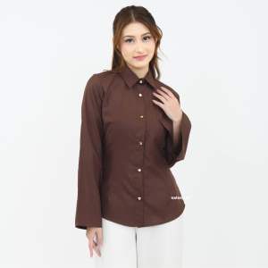 Sey 1 - Kemeja Casual Elegant Wanita Blouse Slimfit