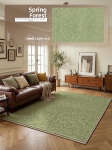 XINGLIANXIN | Eco-Friendly Easy Clean Rug Green Color 2026 Series