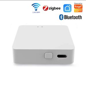 Smart Multi-Mode ZigBee Bluetooth Gateway Hub Wireless Smart Home Appliances Remote Controller Bridge for Tuya Smart Life Alexa