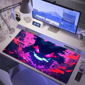 Bandai | Pokemon Lapras Gaming Mouse Pad Large Desk Mat 2MM Stitched Edge Non Slip Rubber Base Keyboard Pad Office Laptop Table Decor