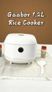 Gaabor Smart Mini Rice Cooker 1.2L 500W Micro Processor Non-Stick Compact Design for 1-2 Persons RC-30T01A