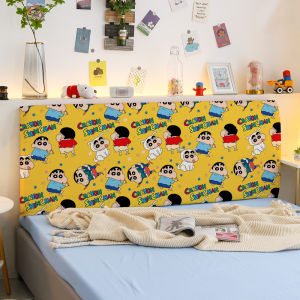 Cartoon All-Inclusive Bedside Cover Crayon Shin-Chan Bed Backrest Cover 2022 New Double Bed Head Cover Universal Full Size