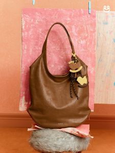 Omentar | Leather HOBO Tote Bag