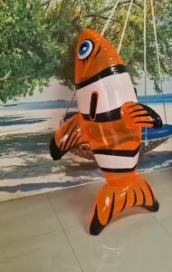 แพยางเป่าลม วาฬส้ม 120x65Cm งานกล่อง SY-A5029