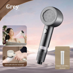 New Filter Shower Head Handheld Shower Booster Large Water Outlet Universal Purifier Bathroom Home Shower Head Set