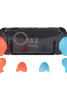 Nintendo Switch2 Transparent Soft Shell Protective Case Anti-slip Durable Detachable Stand Accessories by Smart Kitten Hero