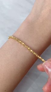 HABIB ZELIE | Oro Italia 916 Yellow Gold Bracelet GW3415 (22K Gold)
