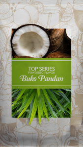 TOP Series Buko Pandan Powder Flavor 1kg