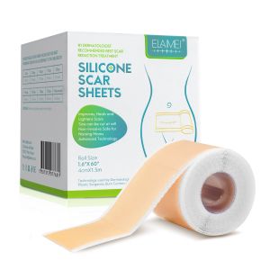 Silicone Scar Sheets 4cm x 1.5m Plester Bekas Luka Silikon Silicone Scar Tape