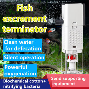 Aquarium filter Increases oxygen tank filter triad built-in water circulation small change water submersible pump suction droppings mute