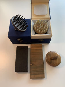 Thảm Mát Xa Gỗ Đàn Hương Lớn Cầm Tay Cầm Tay Thảm Mát Xa Đầu Thảm Mát Xa Da Đầu Thảm Mát Xa Gỗ Nguyên Khối Thảm Mát Xa Hình Ngà Voi