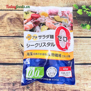 Mì Rong Biển Giòn 0 Calo Trộn Salad Sea Crystal (Kaneryo) 500G (Nhật Bản) | Ăn kiêng giảm cân