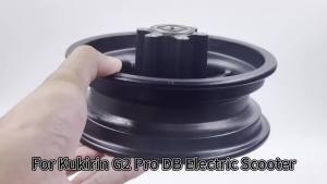 For KUGOO KIRIN Kukirin G2 Pro DB Electric Scooter Wheel Hub Steel Rim Replacement Parts Kickscooter Wheel Hub Durable Parts