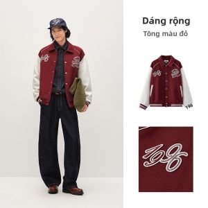 Semir | Áo Khoác Bóng Chày Mô Phỏng Jean