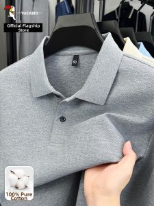 TUCANO | Cotton Long Sleeve Collar Casual Polo Shirt