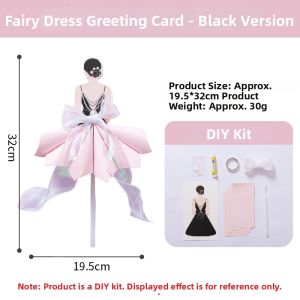 ZAODONGFANG | DIY Fairy Dress Greeting Card Decorative Ornament